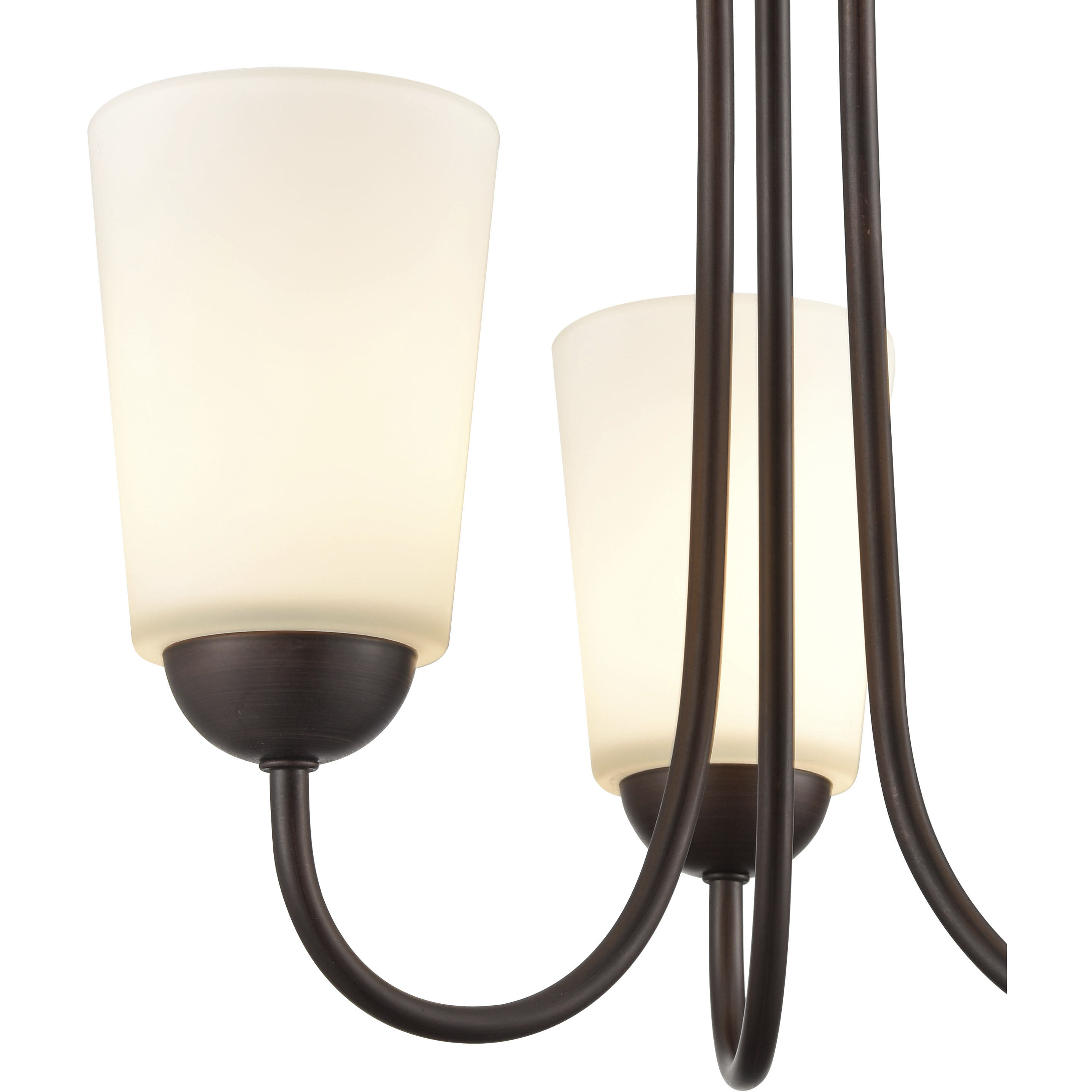 Ivey Lake 3 Light 15 inch Rubbed Bronze Chandelier Ceiling Light